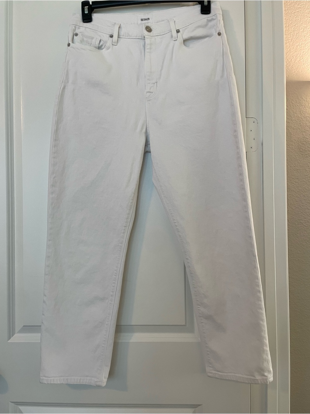 Hudson Jeans Straight Leg - White Denim